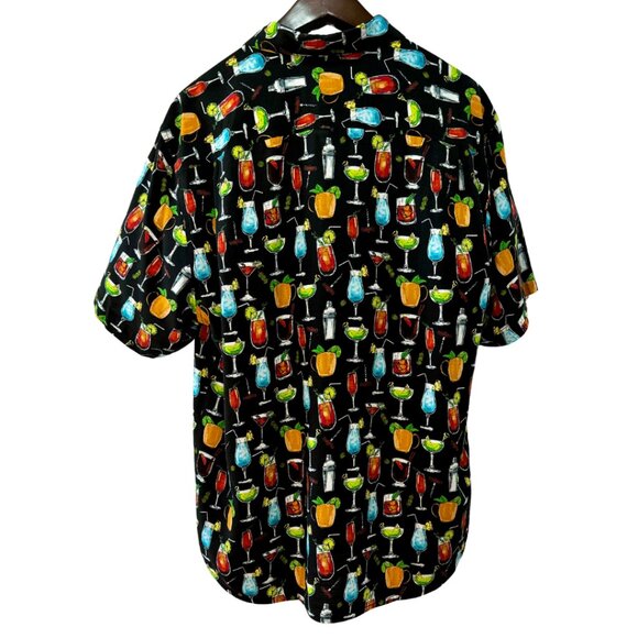 TOMMY BAHAMA Men's Veracruz Cay All Nighter Short Sleeve Woven Shirt - XL - Picture 12 of 13